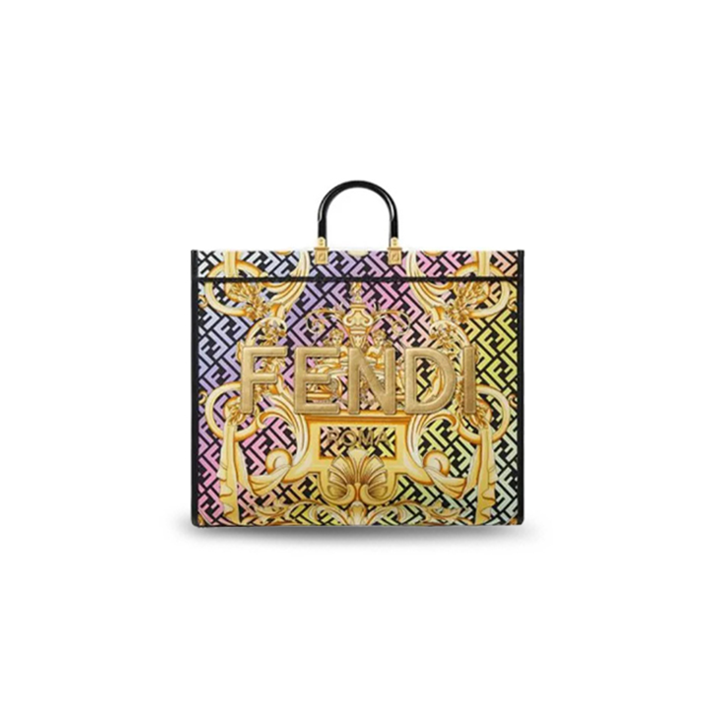 FENDI FENDACE SUNSHINE LARGE TOTE BAG 10066641A046345B67F (48*41*20cm)